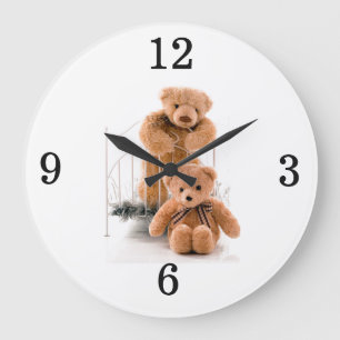 Teddy Bears Large Clock