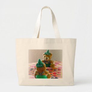 Teddy Bears Large Tote Bag