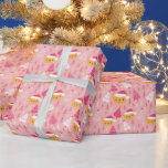 Teddy Bears Santa Hats Trees Pink Christmas Wrapping Paper<br><div class="desc">Introducing our Pink Teddy Bears Christmas Wrapping Paper, a delightful choice to add a touch of whimsy and charm to your holiday gifts. This modern and playful wrapping paper features a soft pink background, creating a warm and inviting canvas for your presents. Adorned with adorable teddy bears wearing pink Christmas...</div>