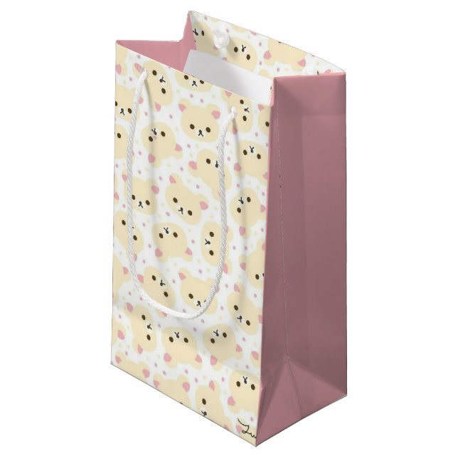 Teddy-Bears Small Gift Bag (Front Angled)