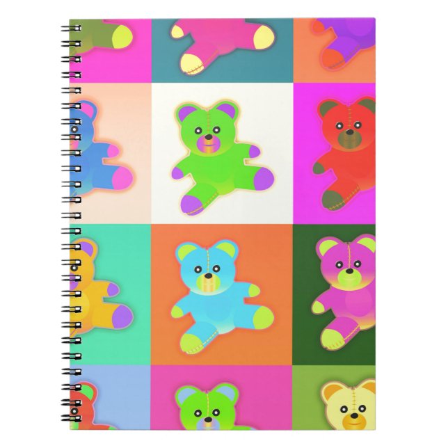teddy bears spiral notebook (Front)