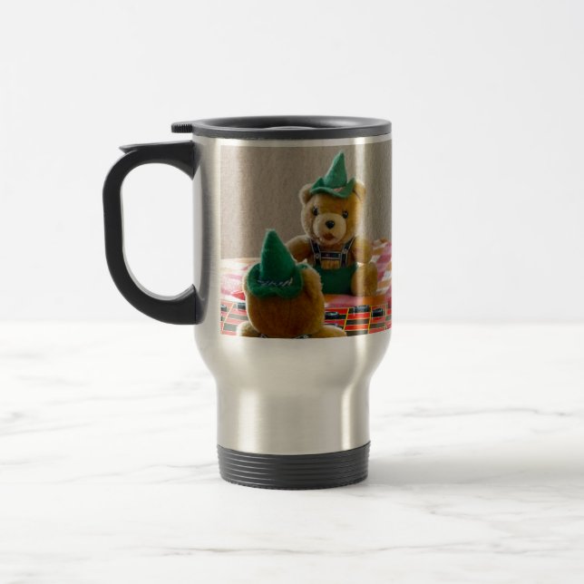 Teddy Bears Travel Mug (Left)