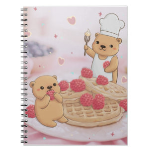 Teddy Bears & Waffles Notebook