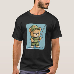 Teddy Bearu2019s Fishing Trip for Fun and Adventur T-Shirt