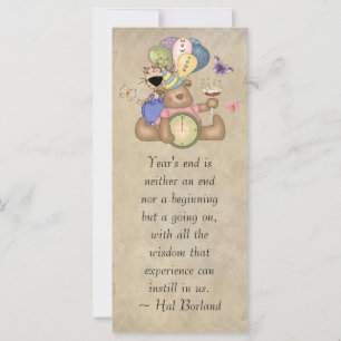 Teddy Celebrates New Year