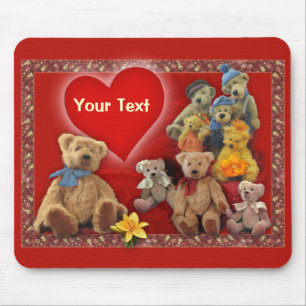 Teddy (customisable) mouse pad