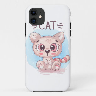 Teddy Cute Cat Case-Mate iPhone Case