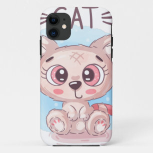 Teddy Cute Cat Case-Mate iPhone Case