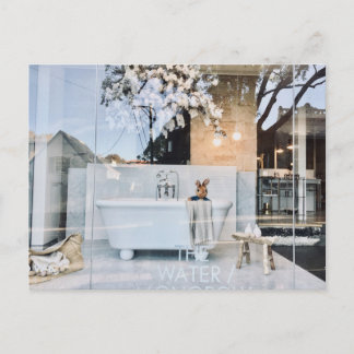 Teddy in Bath Postcard