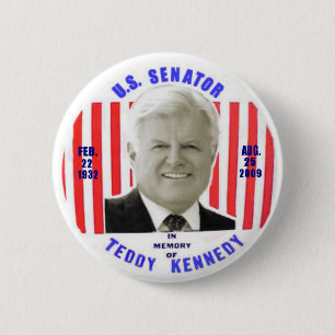 Teddy Kennedy Memorial Button