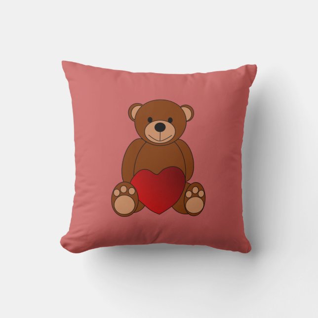 Teddy Love Cushion (Front)
