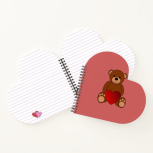 Teddy Love Notebook