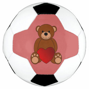 Teddy Love Soccer Ball