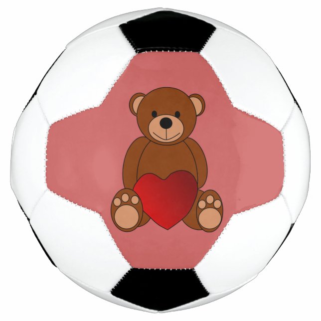 Teddy Love Soccer Ball (Front)