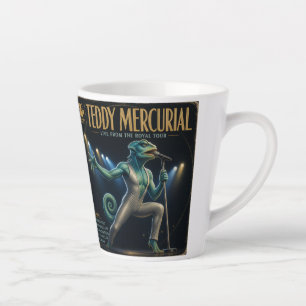 Teddy Mercurial; a Parody Latte Mug