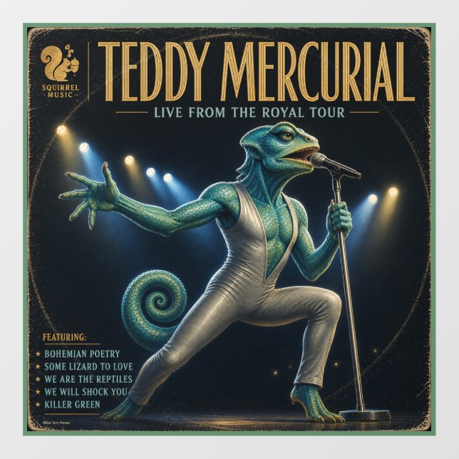 Teddy Mercurial Album: a Parody (Sheet)