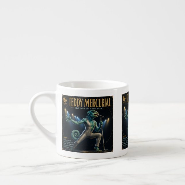 Teddy Mercurial Album: a Parody Espresso Cup (Left)