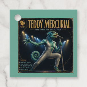 Teddy Mercurial Album; a Parody Favour Tags