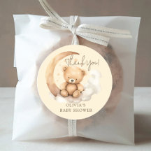 Teddy Moon Baby Shower