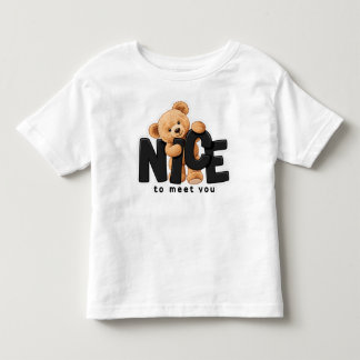 Teddy “Nice to Meet You” Shirt