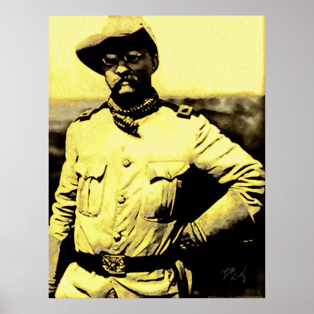 Teddy on Campaign Poster (Front)