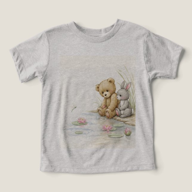  Teddy, Rabbit, and Water Lily (Design Front)