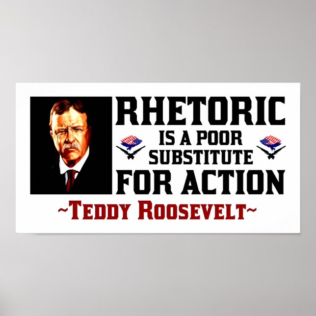 Teddy Roosevelt Poster (Front)