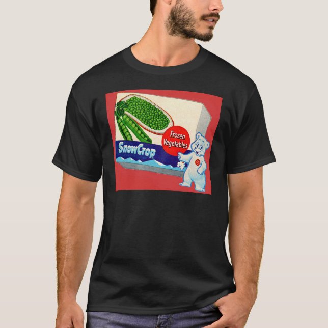 Teddy Snow Crop and Snow Crop vegetables box T-Shirt (Front)