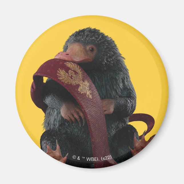 Teddy With Tie Graphic Magnet (Front)