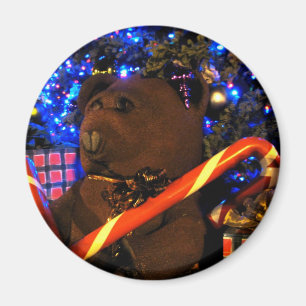 Teddys Christmas I Magnet