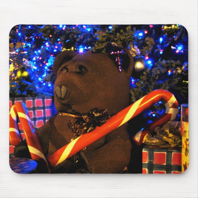Teddys Christmas I Mouse Pad (Front)