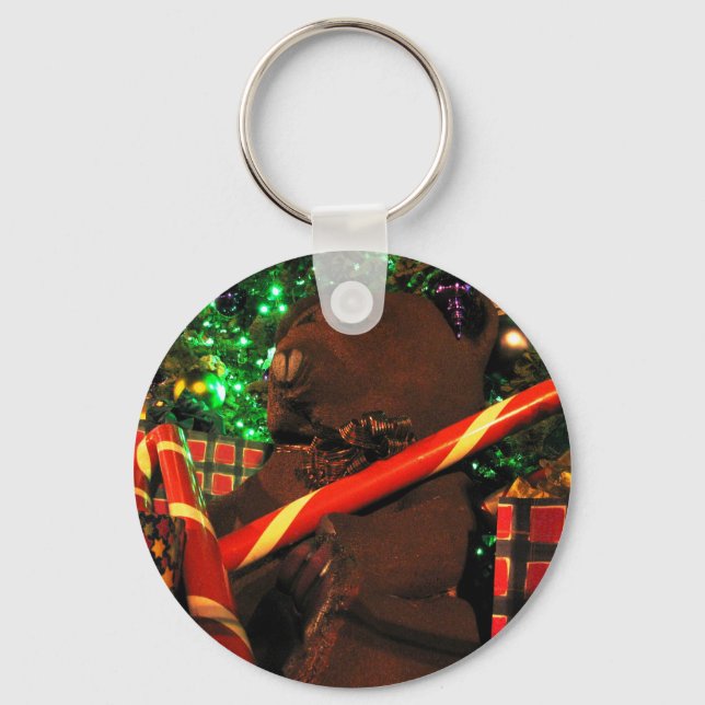 Teddys Christmas II Key Ring (Front)