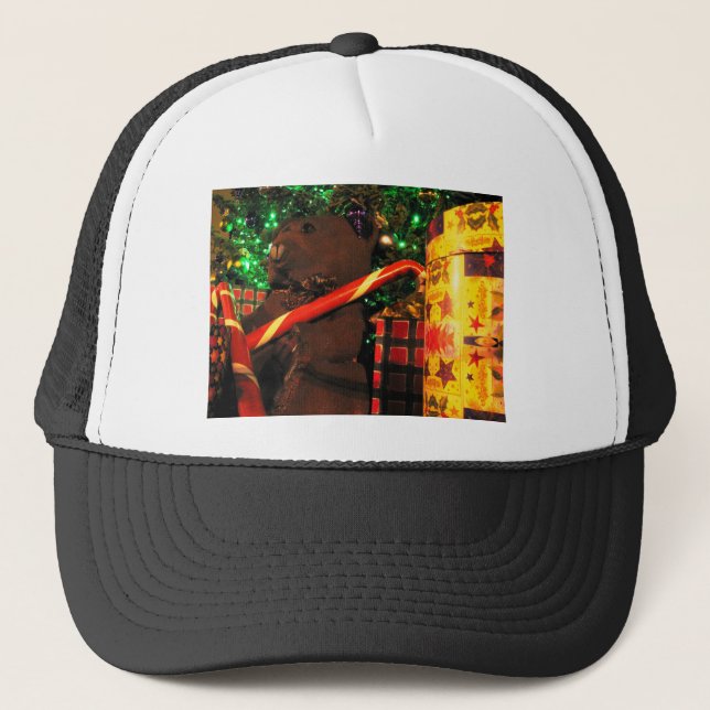 Teddys Christmas II Trucker Hat (Front)