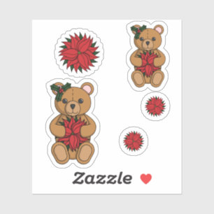 Teddy's Gift Contour Sticker