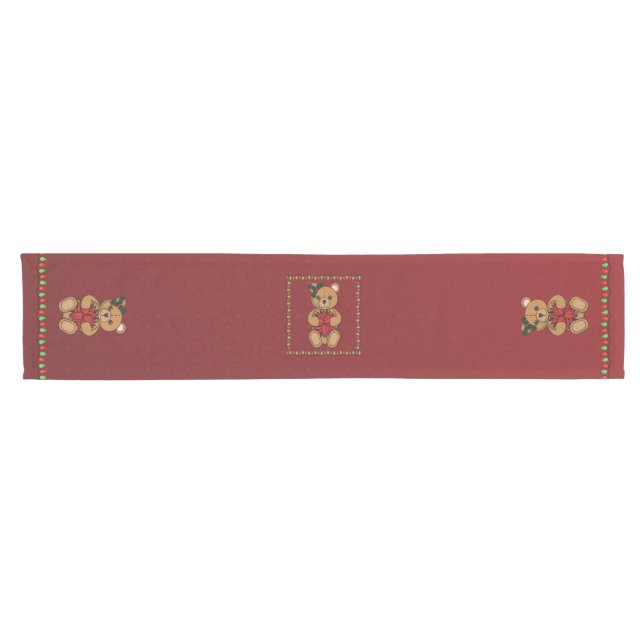 Teddy's Gift Table Runner (Horizontal)