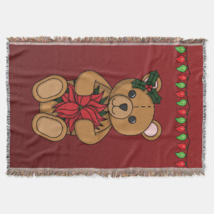 Teddy's Gift Throw Blanket