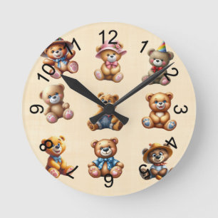 Teds Round Clock