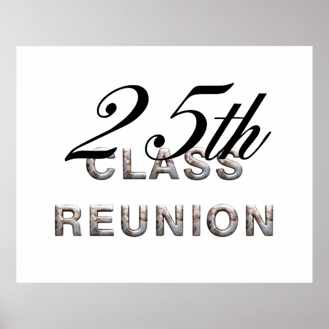 TEE 25th Class Reunion Poster (Front)