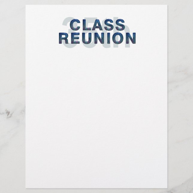 TEE 35th Class Reunion Flyer (Front)