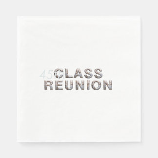 TEE 45th Class Reunion Napkin