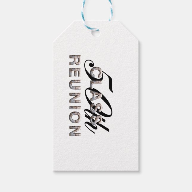 TEE 50th Class Reunion Gift Tags (Front)