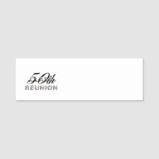 TEE 50th Class Reunion Name Tag