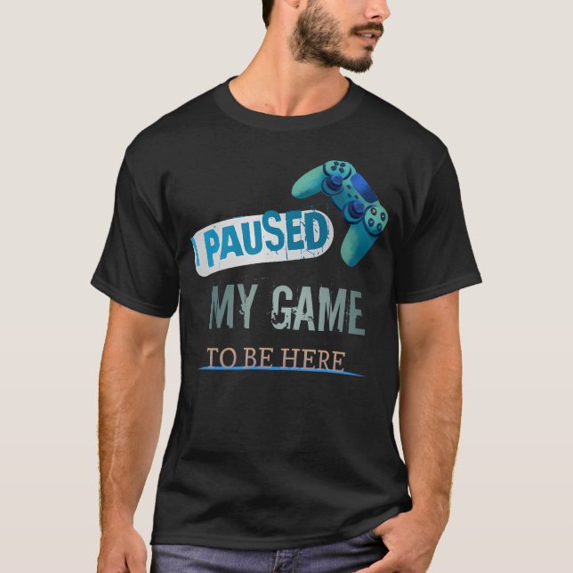 Tee Adventure Gamespaused My Game To Be Here Video (Front)