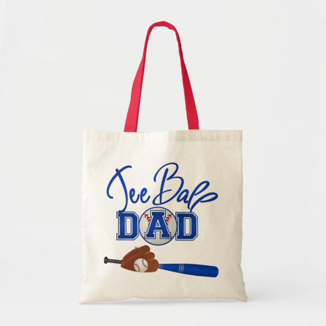Tee Ball Dad Tote Bag (Front)