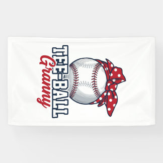 Tee Ball Granny Baseball Bow Vintage Shirt_1 Banner
