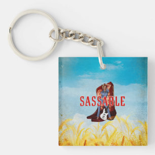 TEE Be Sassable Key Ring