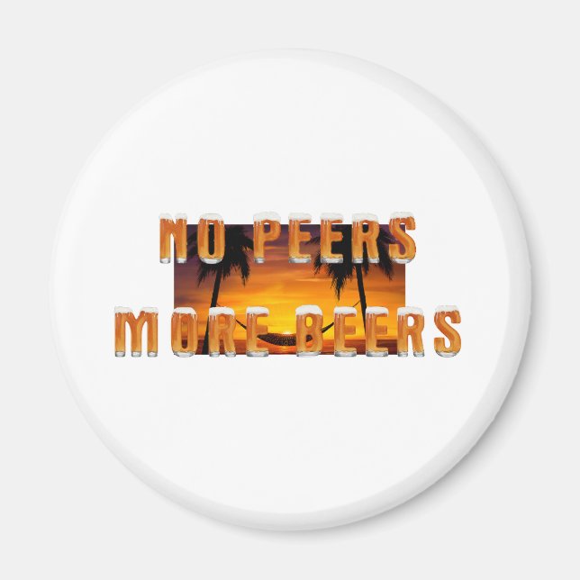 TEE Beer in Paradise Magnets (Front)