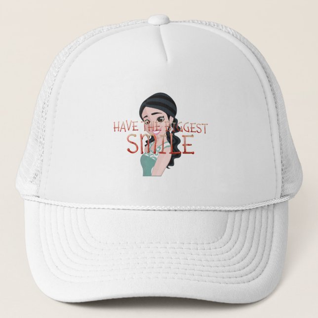 TEE Biggest Smile Trucker Hat (Front)