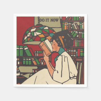 TEE Book Worm Napkins