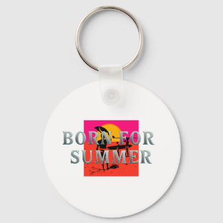 TEE Born for Summer Key Ring